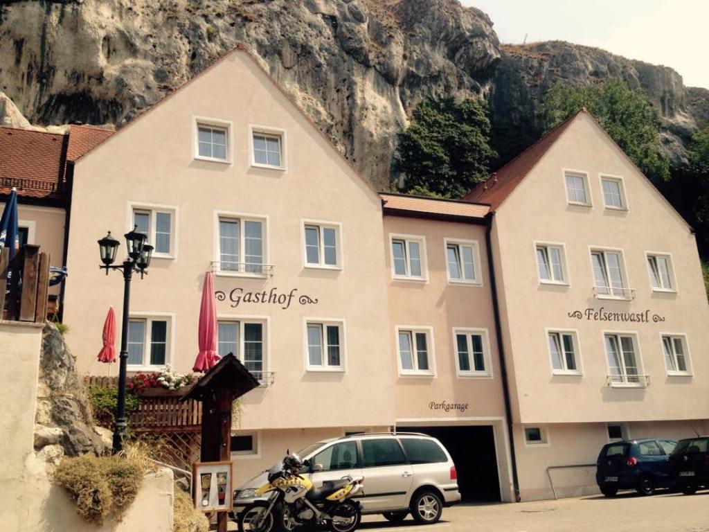 Gasthaus Felsenwastl Essing Eksteriør billede