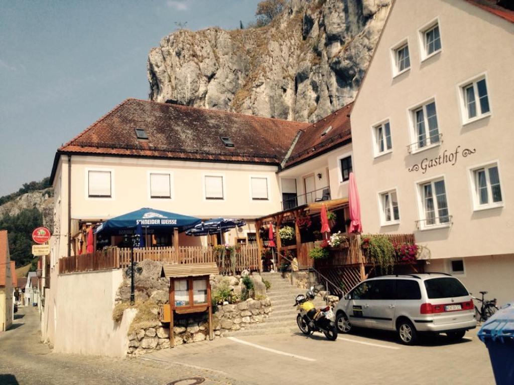 Gasthaus Felsenwastl Essing Eksteriør billede