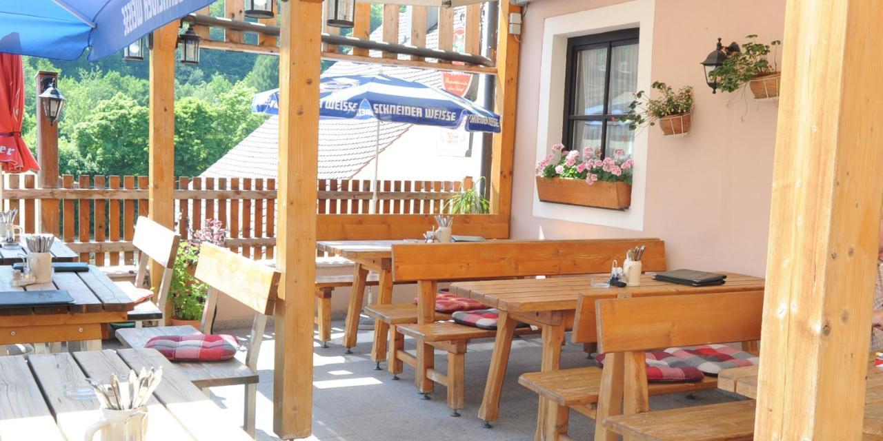 Gasthaus Felsenwastl Essing Eksteriør billede